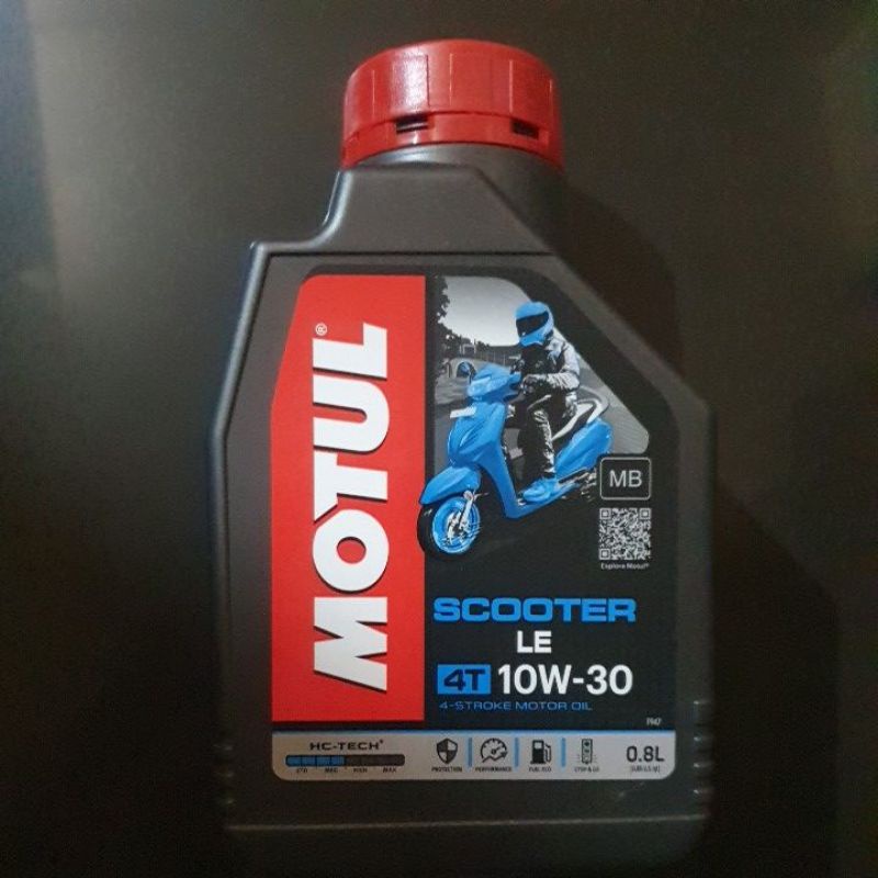 Oli Motul Matic LE 10 30 0.8L ASLI kemasan baru