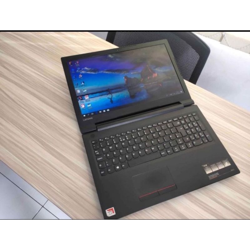 LAPTOP GAMING LENOVO AMD A6 RAM 4GB SSD 128GB HDD 500GB LIKE NEW EX DISPLAY TOKO