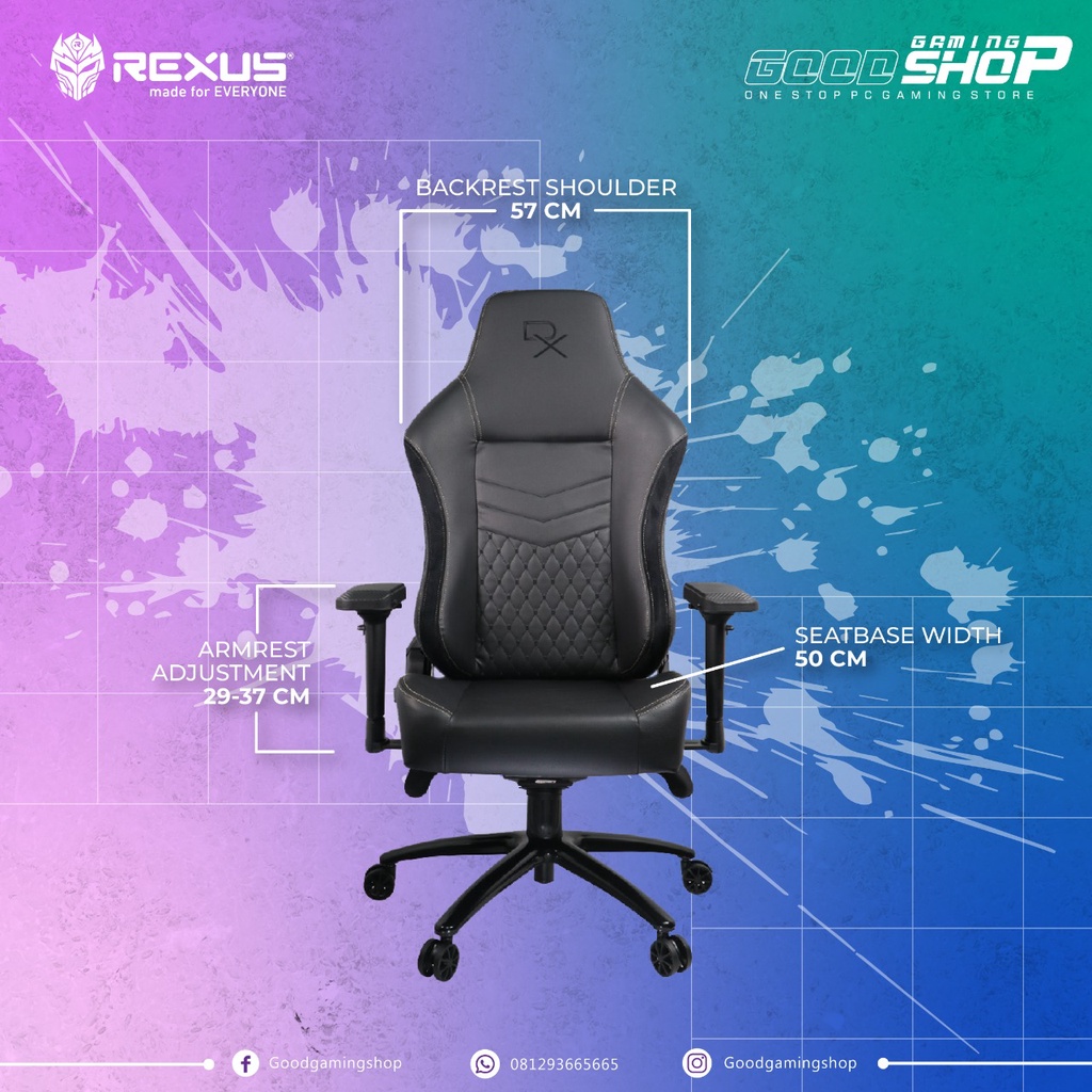 Rexus Daxa Elco One DX-EC1 / DX EC1 - Gaming Chair