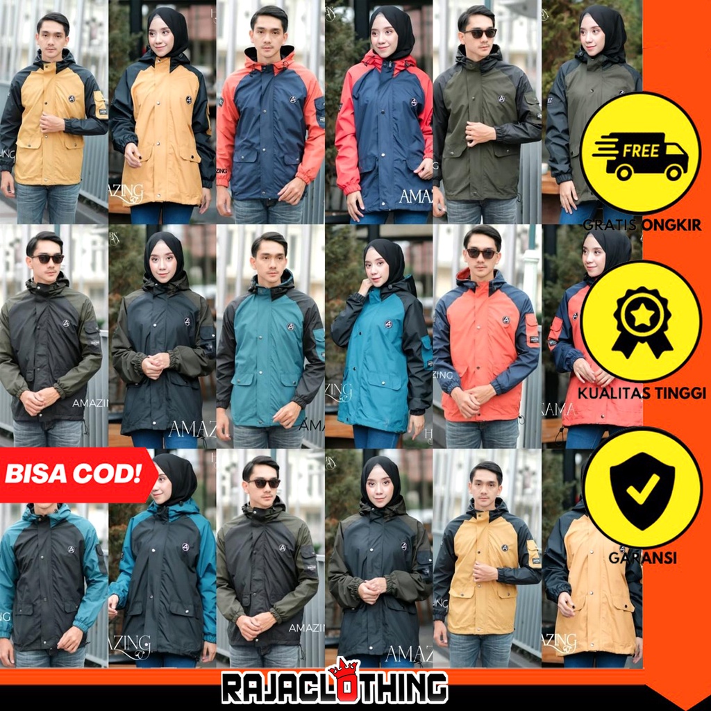 RCL - JAKET AMAZING COUPLE - JAKET MOUNTAIN ORIGINAL AMAZING - JAKET PARASUT JAN011225CS3