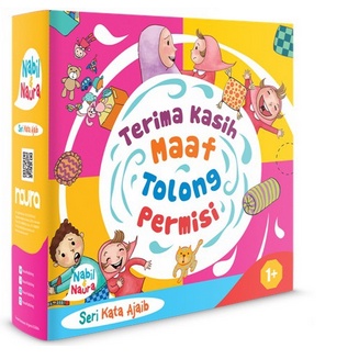 Paket Nabil Naura Seri Kata Ajaib Boardbook