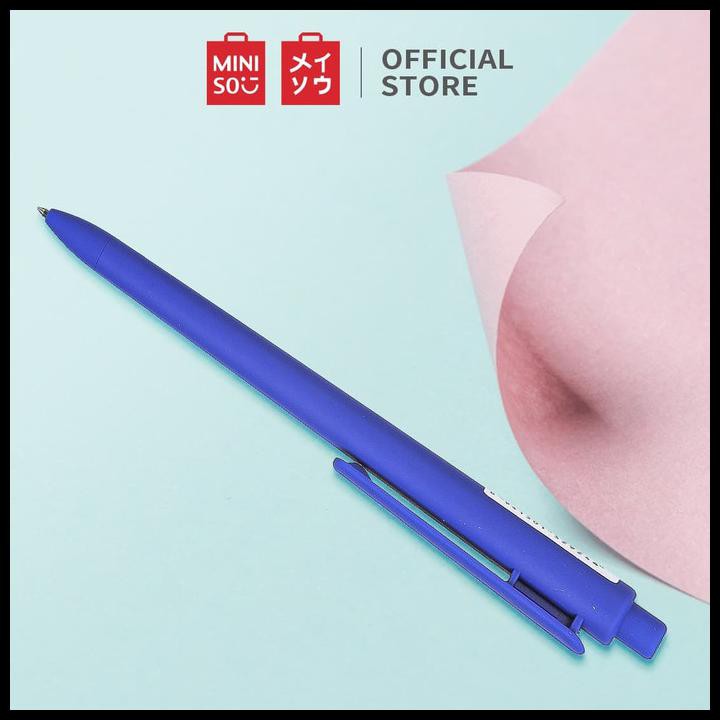 

Miniso Retractable Gel Pulpen 0.7Mm - Tinta Biru