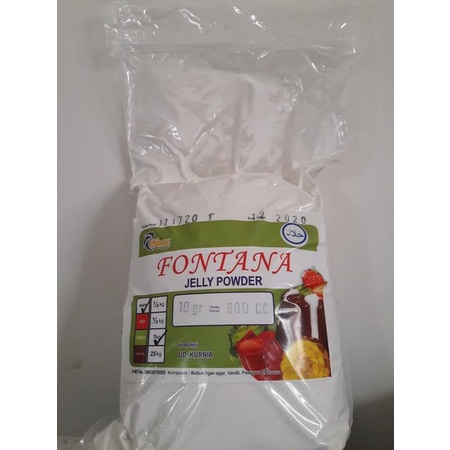

fontana jelly powder bubuk jelly 500GR