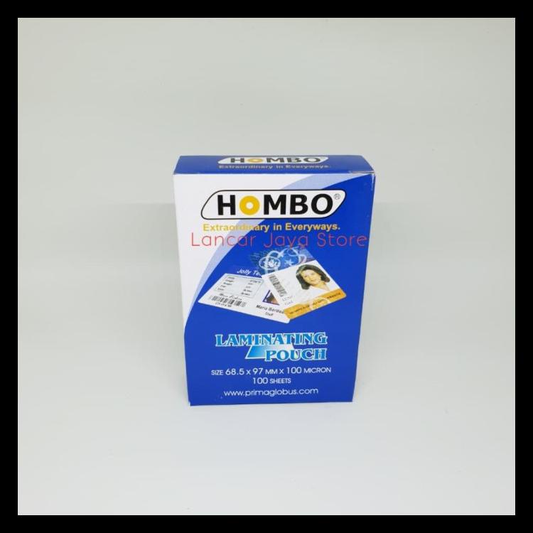 

PLASTIK LAMINATING KTP / LAMINATING KTP HOMBO 100 - MICRON TERLARIS