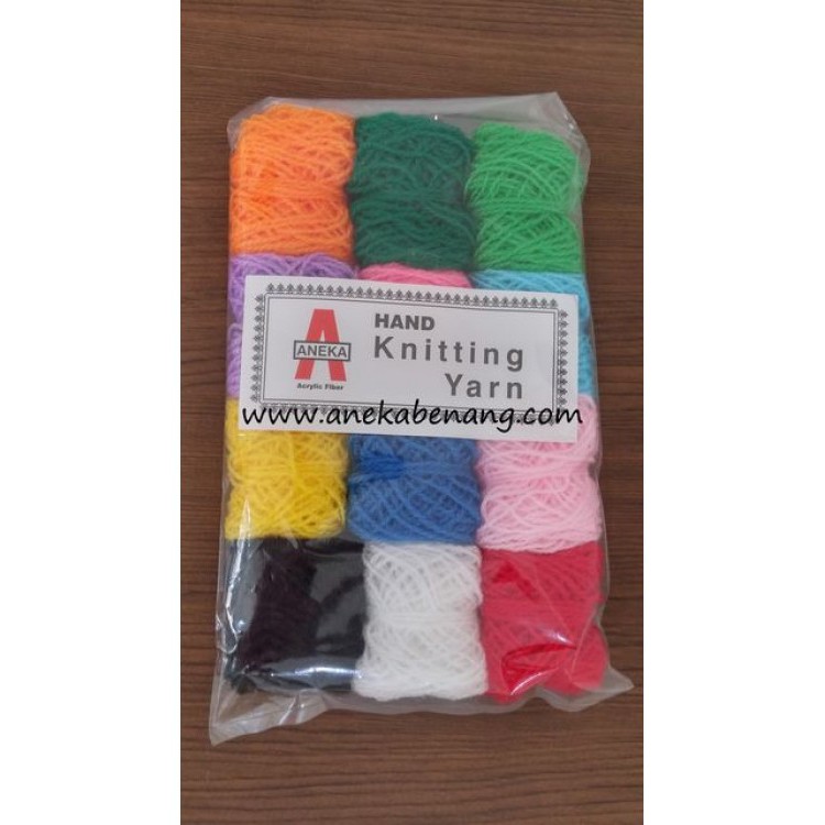 [PAKET] - Benang Rajut Wool / Wol / Siet Yarn - MIX / campur