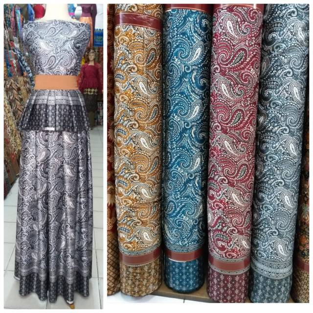 Bakal bahan batik baju kurung