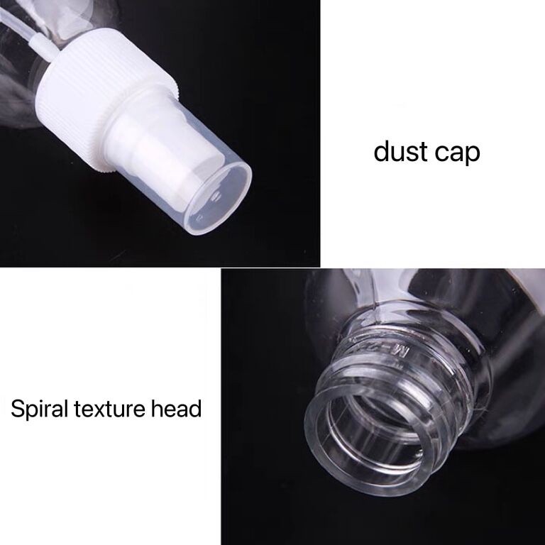 Refillable Bottles Travel Transparent Plastic Perfume Atomizer Empty Small Spray Bottle 30/50/100ml Toxic Free Safe Dropship