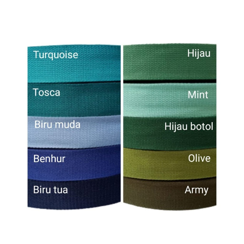 RINGBELT/BELT  KANVAS/ BELT KATUN /IKAT PINGANG BELT GAYA KOREA 2,5 CM X120 CM/TERLARIS/JAWA TIMUR