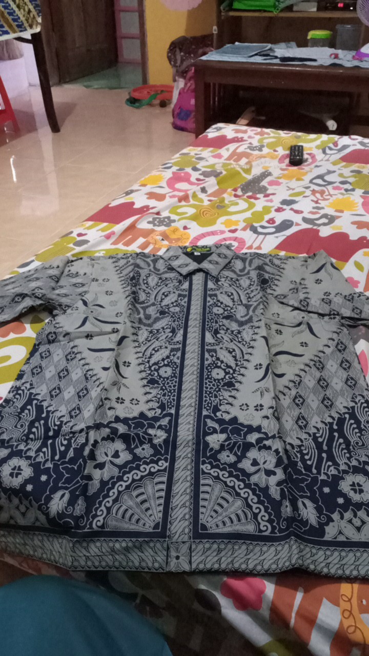 Batik Pria Asli Solo Lapis Furing Kipasan Jamu