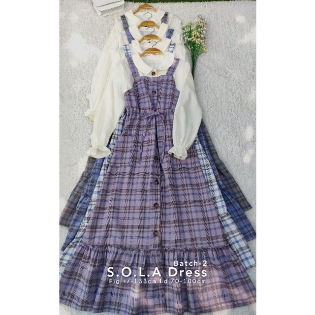 SOLA Dress Gamis Kotak by STUD Hijabstore