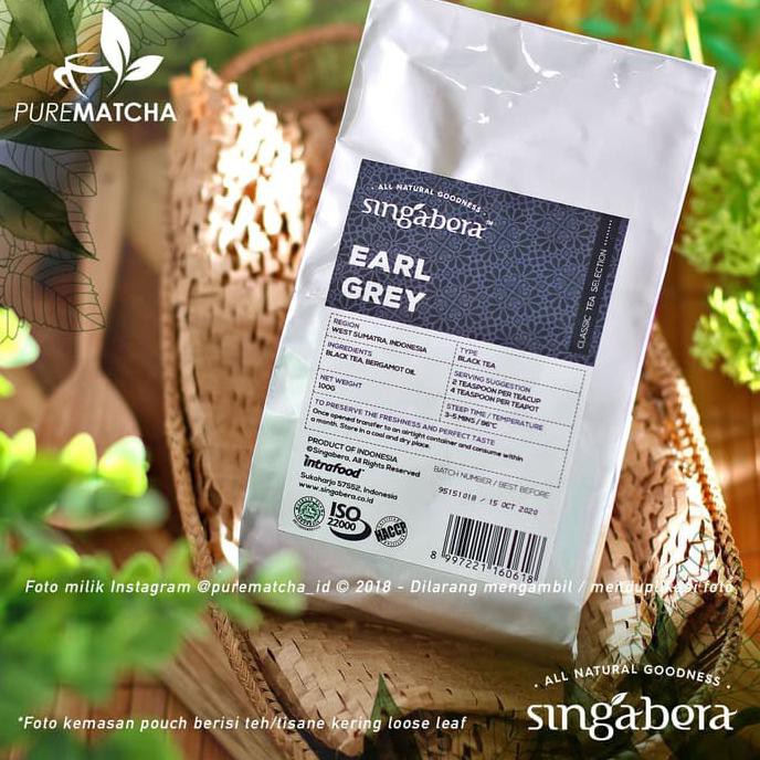 

Singabera Teh Premium Indonesia - Singabera Earl Grey Tea 100 gr TERBARU