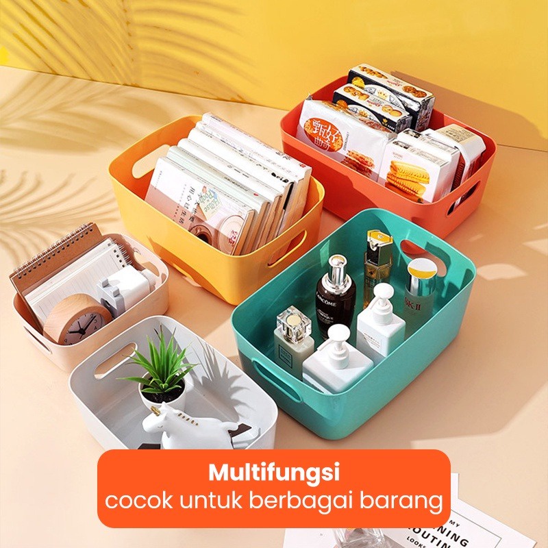 AVVET Storage Box organizer kotak penyimpanan serbaguna Keranjang Perlengkapan Rumah Multifungsi Box Organizer Tempat Penyimpanan Multifungsi