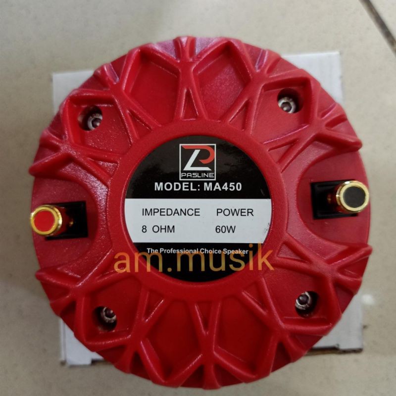DRIVER TWEETER PASLINE MA-450 MA 450