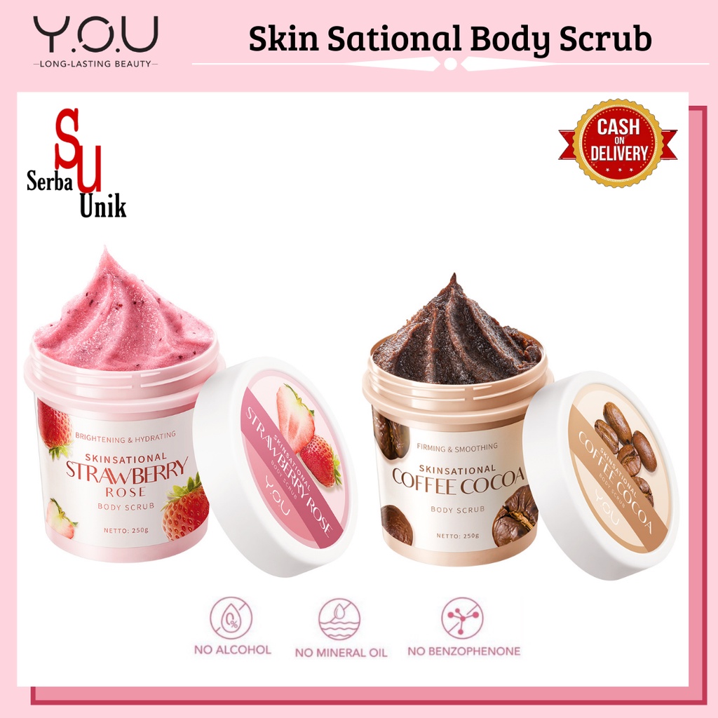 You Daily Skin Sational Body Scrub 250gr