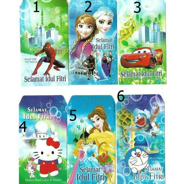 

Amplop lebaran karakter murah