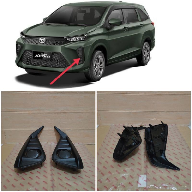 cover foglamp cover bumper depan Daihatsu all new Xenia 2022 original