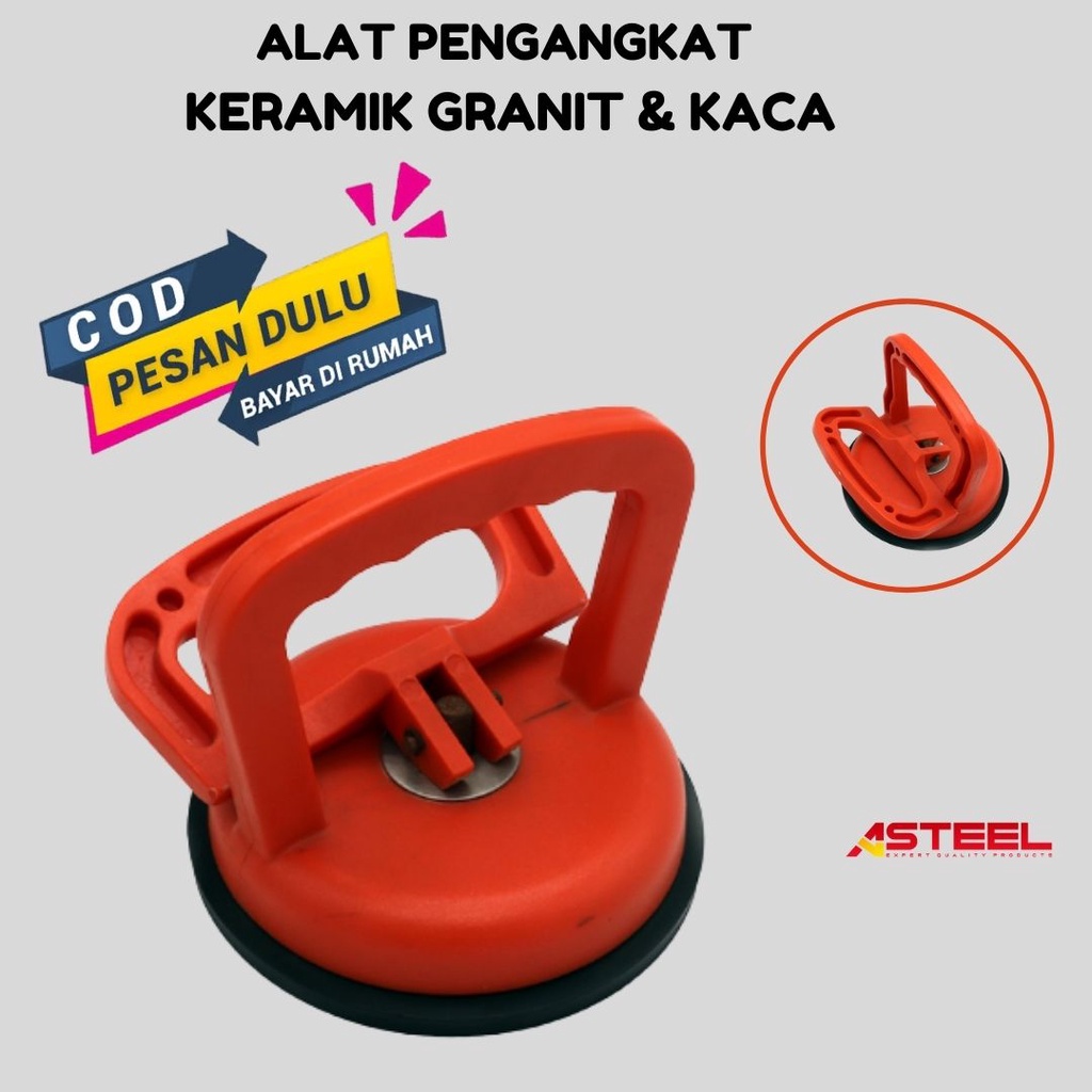 ASTEEL Suction Cup Alat Pengangkat Keramik Granit Kaca - Alat Pengangkat Keramik - Alat Pengangkat Granit - Alat Pengangkat Kaca - KOP Angkat Keramik - KOP Angkat Kaca - KOP Angkat Granit - Suction Cup Sucker Plate Glass - KOP Glass Sucker