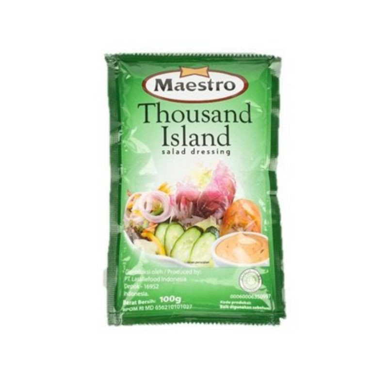 

Maestro Thousand Island Sachet 100 gr