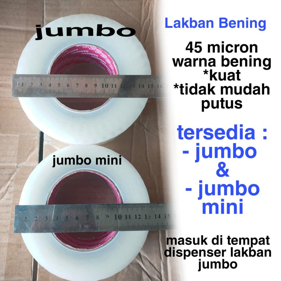 LAKBAN JUMBO / LAKBAN BENING BESAR / LAKBAN BENING JUMBO MURAH /