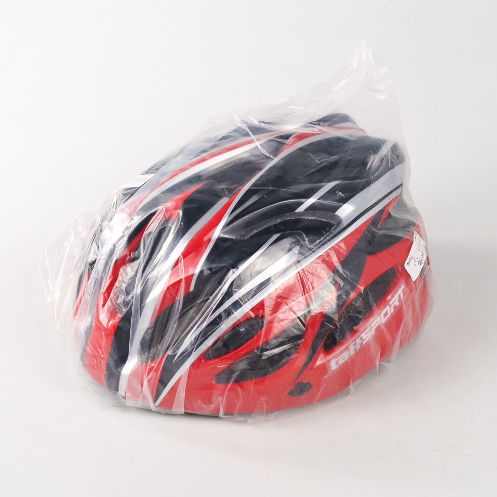 Helm Sepeda Bicycle Road Bike Helmet EPS Foam PVC Shell - WX022 - 7RSE2GRE Red