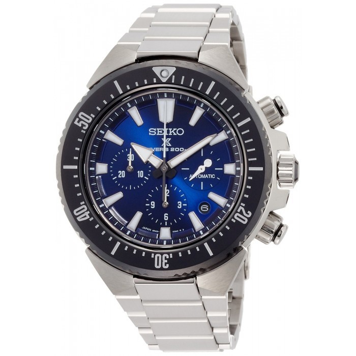 Seiko Prospex SBEC003 Automatic Divers Chronograph Blue Original