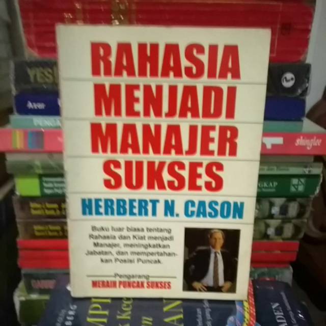 BUKU ORIGINAL RAHASIA MENJADI MANAJER SUKSES