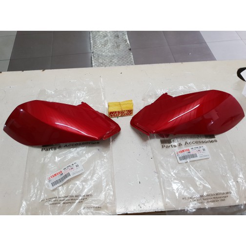 kantong xeon / legshield xeon /panel inner xeon MERAH asli yamaha