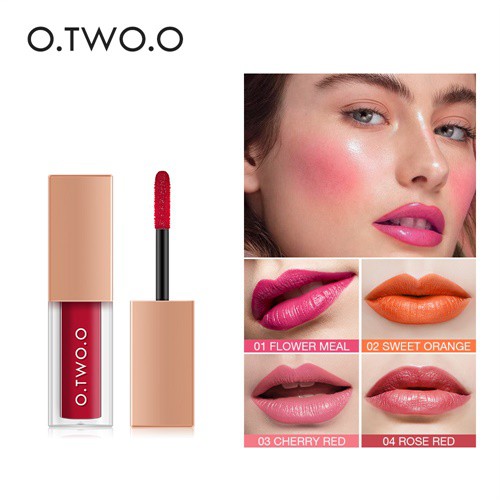 (READY&amp;ORI) O.Two.O Otwoo Rouge Water Color Lip And Cheek Tint 1004 Liptint 4 Warna Lipstick