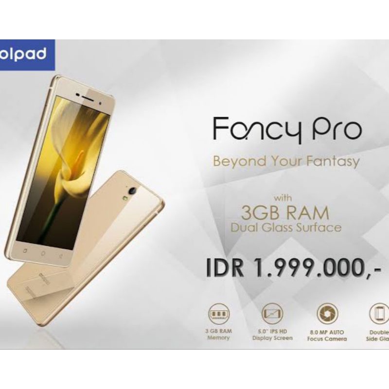 UNIT BARU - HARGA BEKAS | COOLPAD FANCY PRO E571 ANDROID - RAM 3/16GB - HANYA WIFI / SIM NO AKTIF