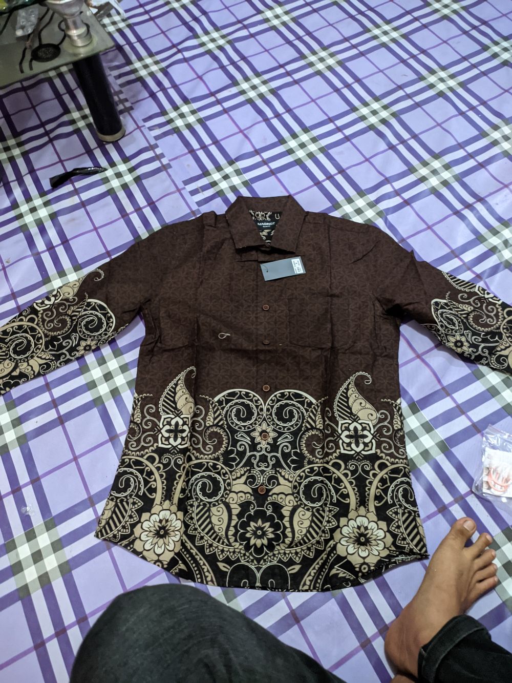 Maginot Kemeja Batik 3.0 Fusena-ls Lengan Panjang Pria
