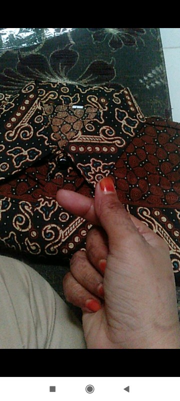 Batik Couple Cwek Cwok Lengan Pendek