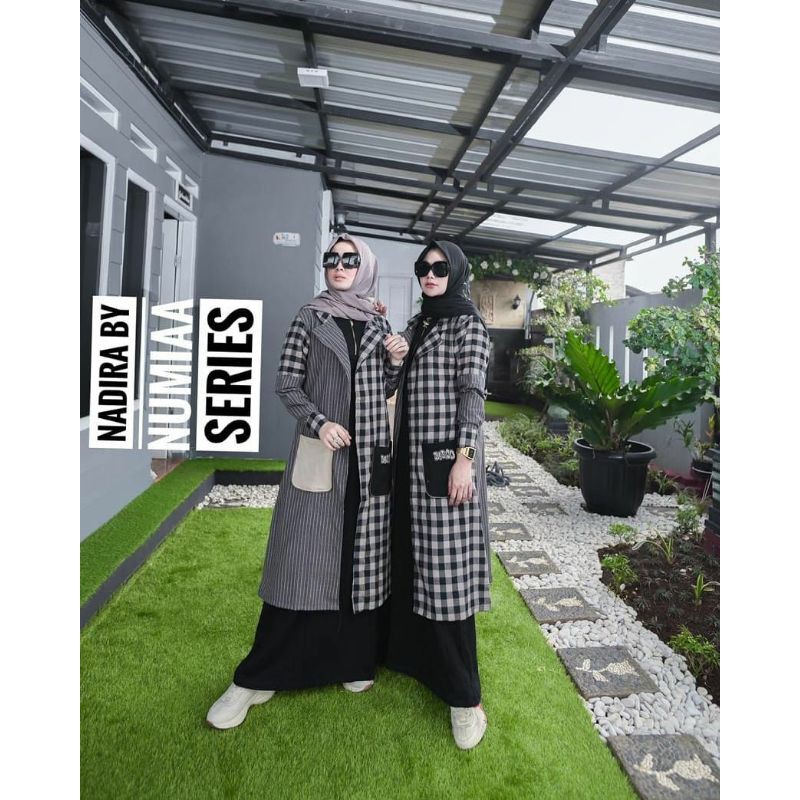 NADIRA SERIES VOL 3 BY NUMIAA DRESS MUSLIM CASUAL GAMIS MUSLIM WANITA