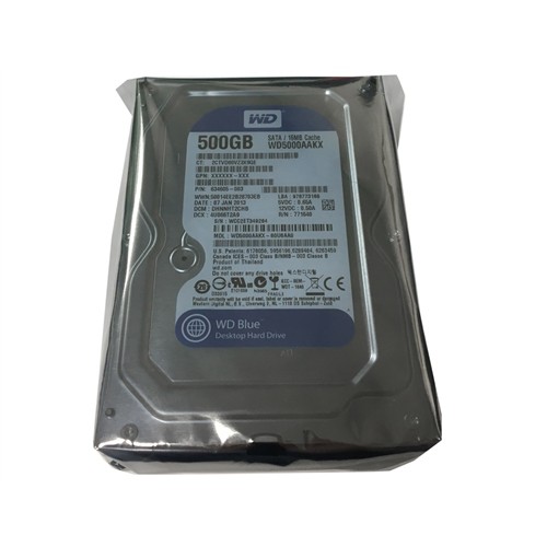 HDD WD 3.5 500GB BLUE RESMI ORIGINAL HARDISK DRIVE