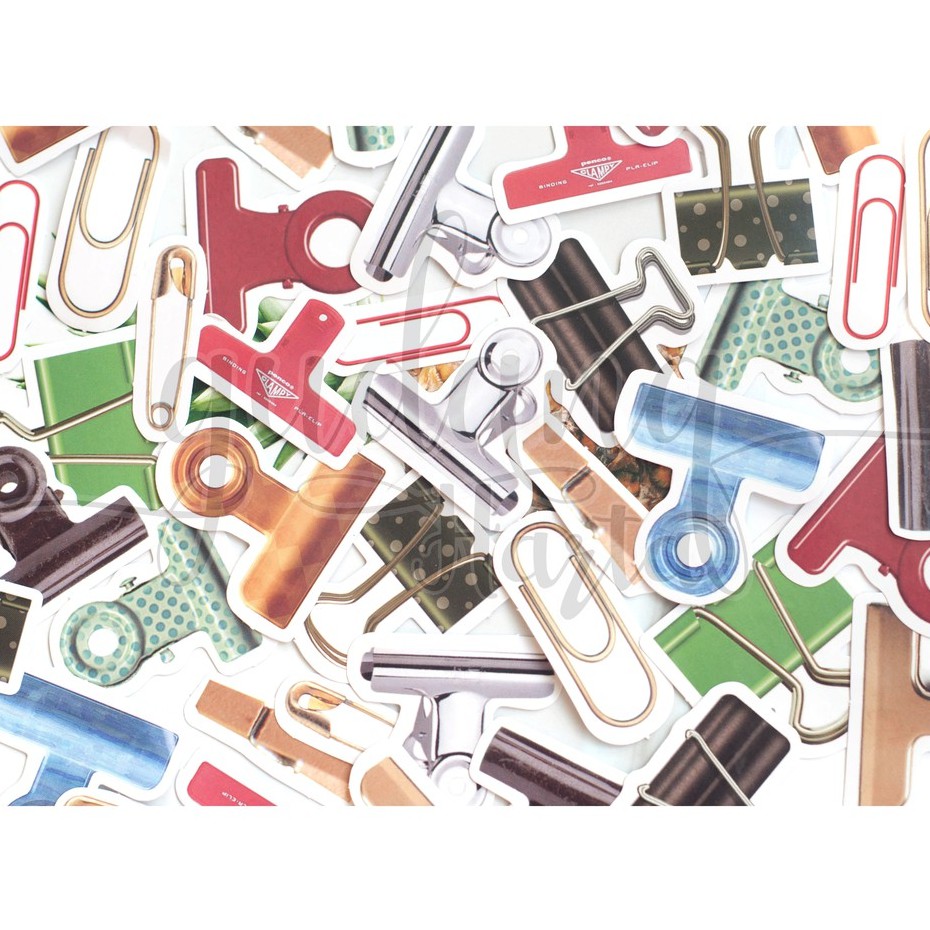 Stiker Paper Clip Lucu Unik Sticker DIY Scrapbook GH 303347 | Shopee