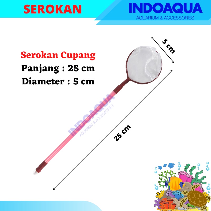 Serokan Kutu Air Serokan Ikan Cupang Seser Jentik Nyamuk Seser Kutu Air