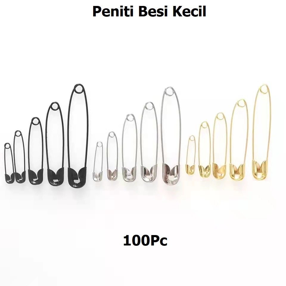 Peniti Besi Jilbab / Peniti Besi Mini / Peniti Kecil Harga/100Pc