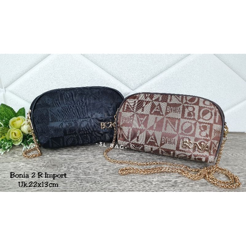 Tas selempang wanita tas pesta Bonia 2 R Import