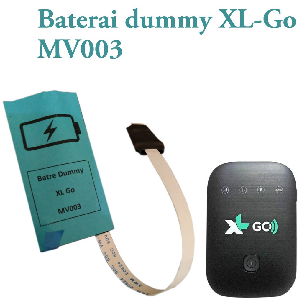 Dummy Battery Modem XLGO Movimax MV003 - Fake Baterai - Bypass Batre