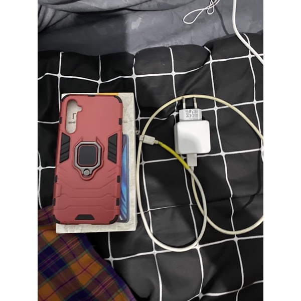 kelengkapan hp realme xt san charger vooc