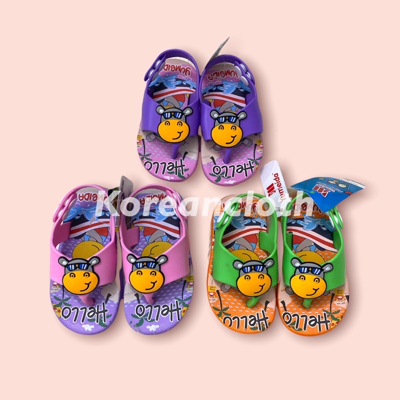 YUMEIDA 21102 SANDAL JEPIT KARET ANAK PEREMPUAN SANDAL KARET IMPORT SANDAL KARAKTER ANAK Sepatu Sandal Anak Laki Usia 1 2 3 Tahun Size 18-23 24 Sendal Karet Balita Bayi Lelaki Cowok Sepatu Sandal Baby Prewalker Karet