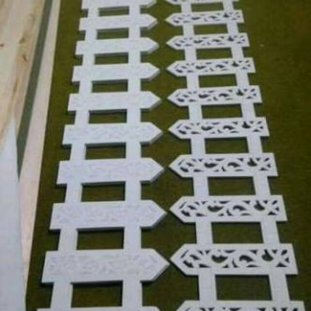 ❗Pagar dekorasi TAMAN dan PELAMINAN❗ Bahan Karet Spon POLOS