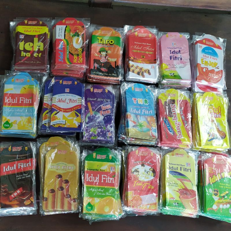 

100 PCS AMPLOP SNACK MURAH