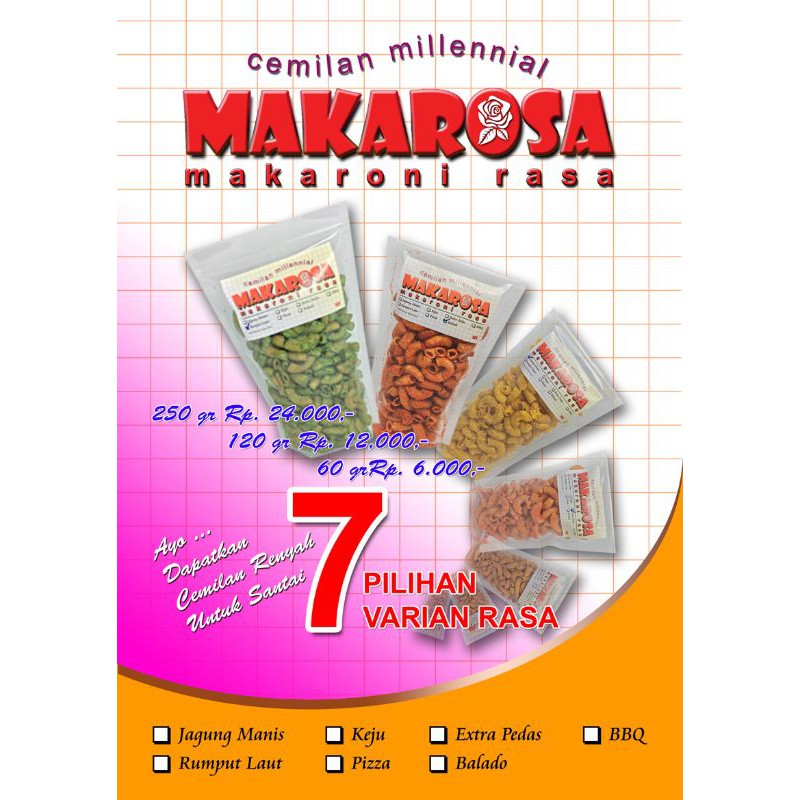 

MAKAROSA_Makaroni Rasa - Varian Rasa Balado