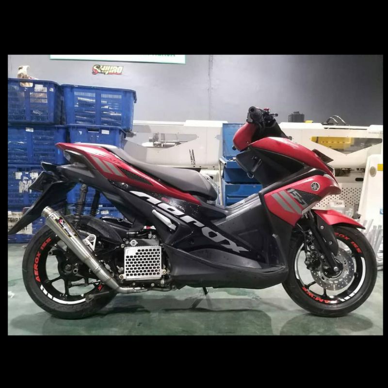 Knalpot Shijiro Racing AEROX 155 OLD type M3 Monster3