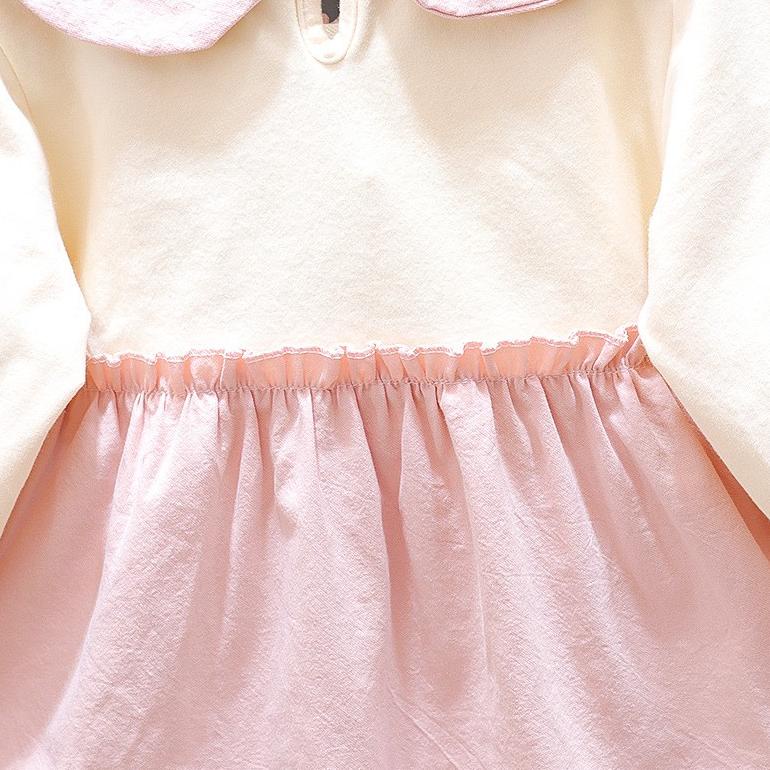 XC.25Au22т ‣ (6Bln-3Thn)Dress Bayi Cewek / Dress Anak Cewek Lengan Panjang/ Gaun Anak D28