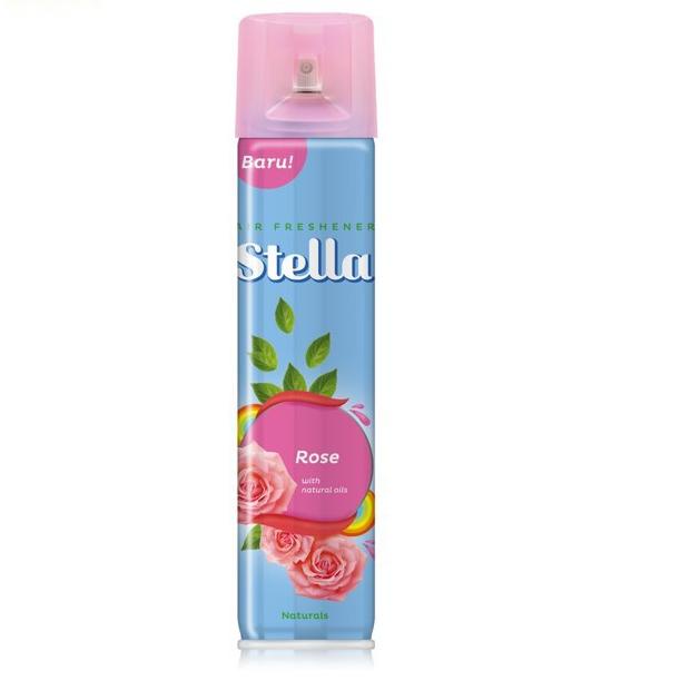 ◊ Stella Aerosol Rose 400ml - Pengharum Ruangan ◘