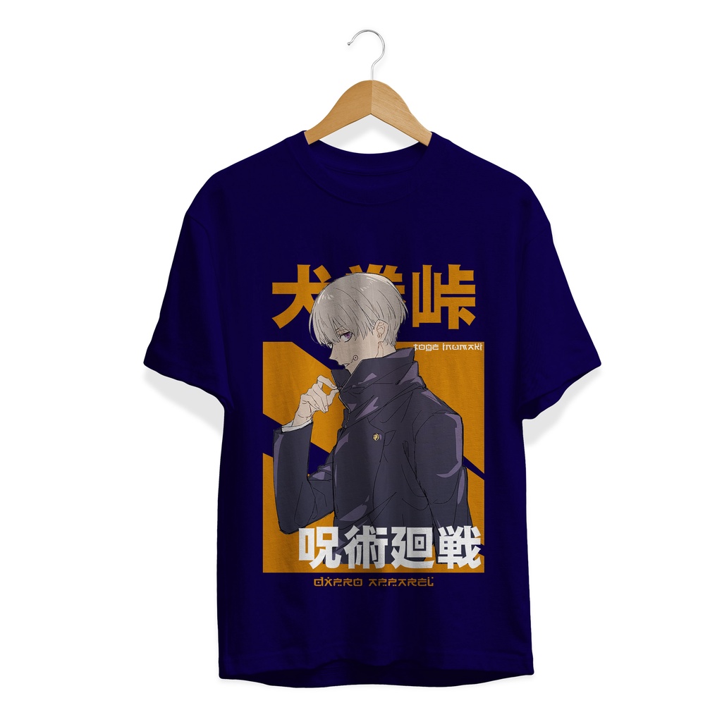 T-SHIRT KAOS ANIME INUMAKI TOGE JUJUTSU KAISEN JEPANG ANIME MANGA