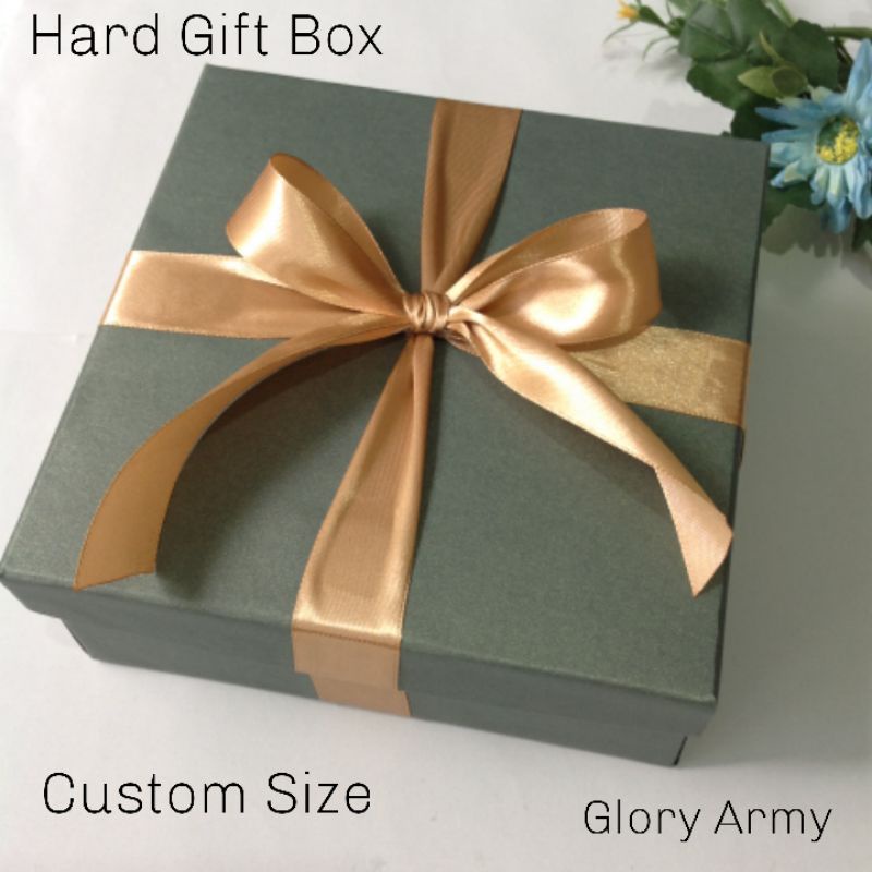 

Custom PRE ORDER Kotak Kado /Hampers /Hard Gift Box