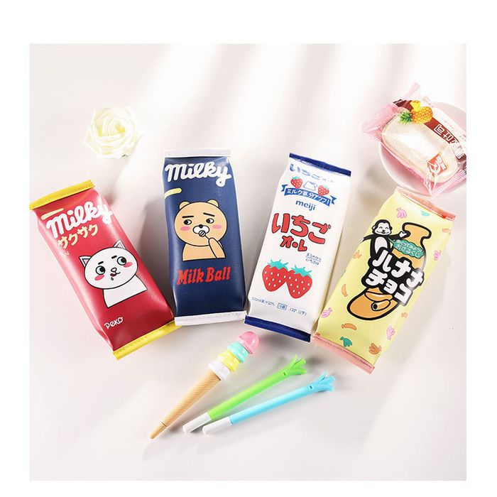 

TEMPAT PENSIL / TEMPAT KOSMETIK MILKY MEIJI– YELLOW TP0031