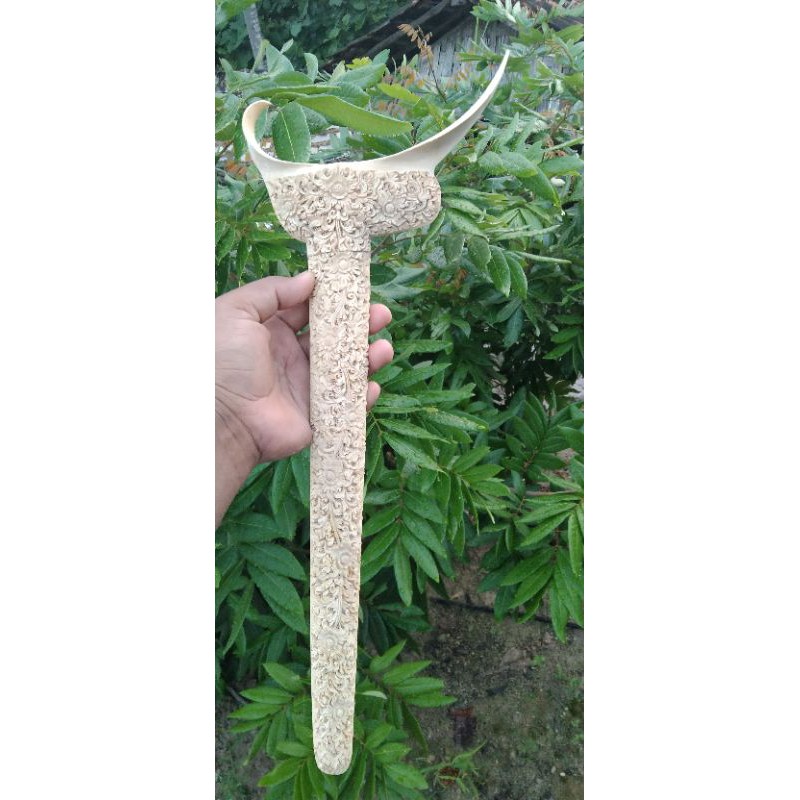 warangka keris ladrang madura ukir 3d